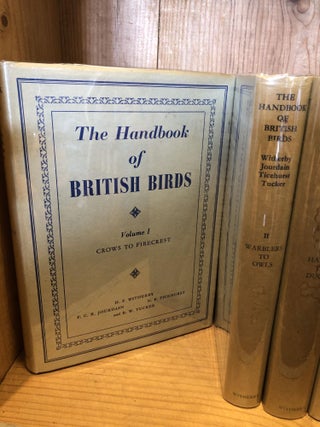 Item #001244 HANDBOOK OF BRITISH BIRDS, THE - 5 Volumes. H. F. Witherby, F. C. R. Jourdain,...