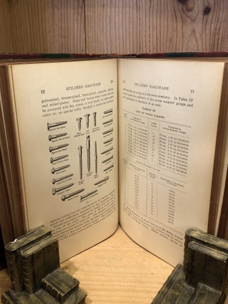 INTERNATIONAL LIBRARY OF TECHNOLOGY, Fireproofing of Buildings, Stair Building, Ornamental Metal Work, Builder's Hardware, Roofing, Sheet-metal Work and Mill Design, Number 33B
