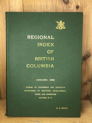 Item #002543 REGIONAL INDEX OF BRITISH COLUMBIA 1966