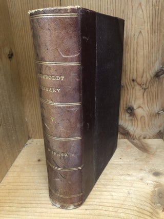Item #002809 HUMBOLDT LIBRARY OF POPULAR SCIENCE LITERATURE - Volume V, Numbers 49 - 59, 1883