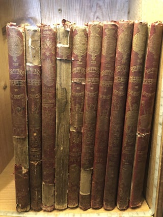 Item #002941 THE BRITISH COLONIES; Their History, Extent, Condition, and Resources. Ten volumes....