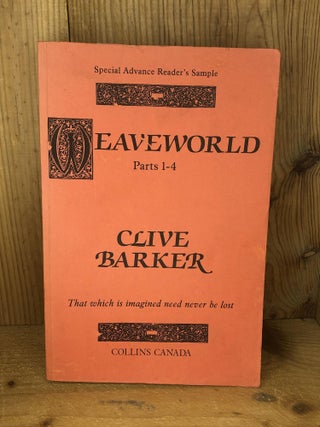 Item #003060 WEAVEWORLD, Part 1-4. Clive Barker