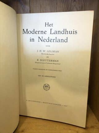 HET MODERNE LANDHUIS IN NEDERLAND