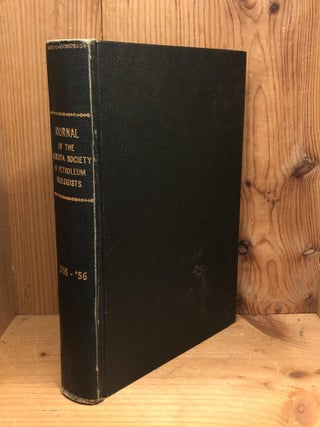 Item #003555 JOURNAL OF THE ALBERTA SOCIETY OF PETROLEUM GEOLOGISTS, Volume 3 and 4, 1955-56