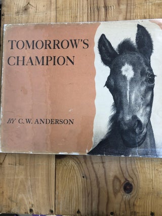 Item #003911 TOMORROW'S CHAMPION. C. W Anderson