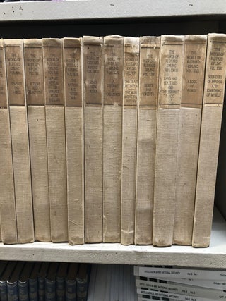THE WORKS OF RUDYARD KIPLING, 29 Volumes, Missing Vols XXVII and XXX