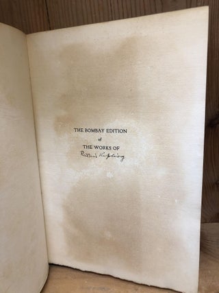 THE WORKS OF RUDYARD KIPLING, 29 Volumes, Missing Vols XXVII and XXX