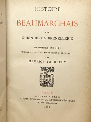 HISTOIRE DE BEAUMARCHAIS