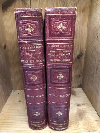 Item #004657 NEW DICTIONARY OF THE FRENCH AND ENGLISH LANGUAGES; NOUVEAU DICTIONNAIRE...
