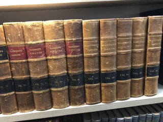 BLACKWOOD'S EDINBURGH MAGAZINE - VOLUME 73 - 86. 14 Volumes, 1853-1859