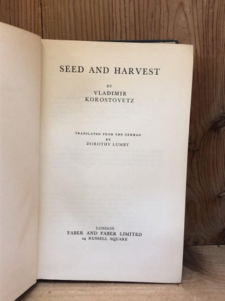 SEED AND HARVEST