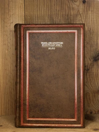 Item #005441 Travel And Adventure In South-East Africa. Frederick Courteney Selous