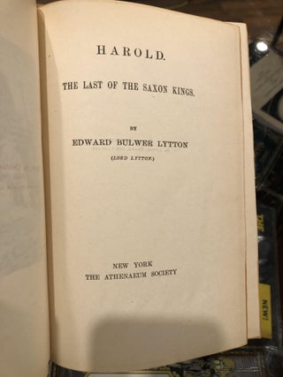 NOVELS OF LORD LYTTON, THE. 30 Volume Set - Complete