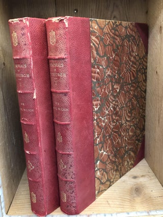 Item #006027 MEMORIALS OF EDINBURGH IN THE OLDEN TIME - Volumes I and II. Sir Daniel Wilson