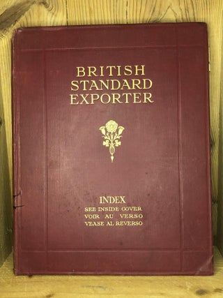 Item #006362 BRITISH STANDARD EXPORTER SERIES: INDEX