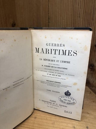 GUERRES MARITIMES SOUS LA REPUBLIQUE ET L'EMPIRE