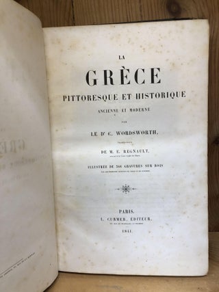 GRECE PITTORESQUE ET HISTORIQUE, LA