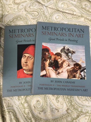 METROPOLITAN SEMINARS IN ART, 23 Vols. Portfolio A-L and 1-11 (missing #12)