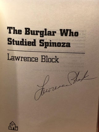 BURGLAR WHO STUDIED SPINOZA, THE