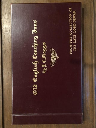 Item #006962 OLD ENGLISH COACHING INNS: From the Collection of the Late Lord Dewar. J. c. Maggs