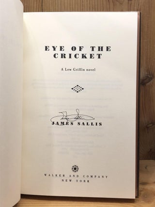 Eye of the Cricket (A Lew Griffin Mystery)
