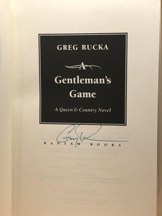 A Gentleman's Game: A Queen & Country Novel