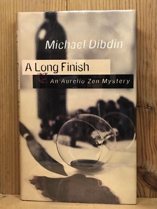 Item #007342 A Long Finish: An Aurelio Zen Mystery. Michael Dibdin
