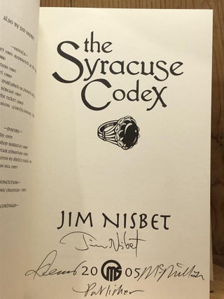 THE SYRACUSE CODEX