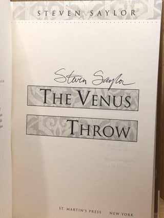 The Venus Throw: A Novel of Ancient Rome