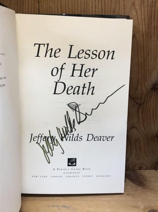 Lesson of Her Death, The