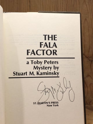 The Fala Factor: A Toby Peters Mystery