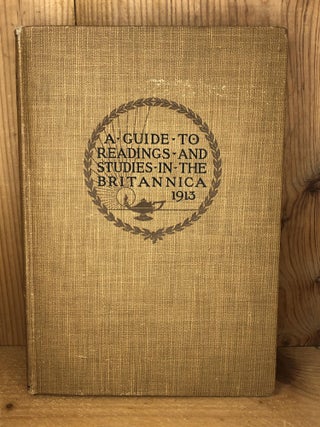 Item #008806 THE READER'S GUIDE TO THE ENCYCLOPAEDIA BRITANNICA