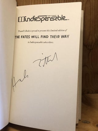 The Fates Will Find Their Way: A Novel