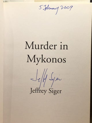 Murder in Mykonos (Chief Inspector Andreas Kaldis Series)