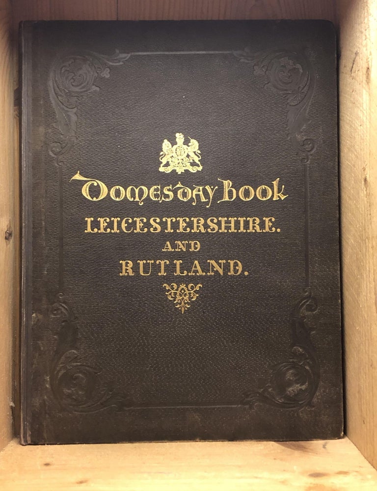 Item #009373 DOMESDAY BOOK LEICESTERSHIRE AND RUTLAND