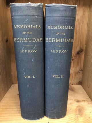 Item #009481 MEMORIALS OF THE DISCOVERY AND EARLY SETTLEMENT OF THE BERMUDAS OR SOMERS ISLANDS...