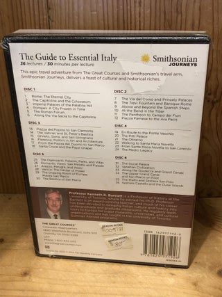 THE GUIDE TO ESSENTIAL ITALY - Course GuideBook with 6 DVDs