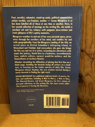 Musgrave Landing: Musings on the Writing Life