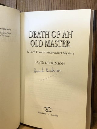 Death of an Old Master