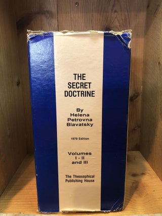 The Secret Doctrine, 3 Volume Boxed Set: Volume I Cosmogenesis, Volume II Anthropogenesis, Volume III Index and Bibliography