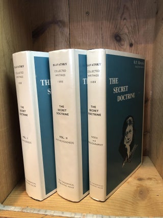 The Secret Doctrine, 3 Volume Boxed Set: Volume I Cosmogenesis, Volume II Anthropogenesis, Volume III Index and Bibliography