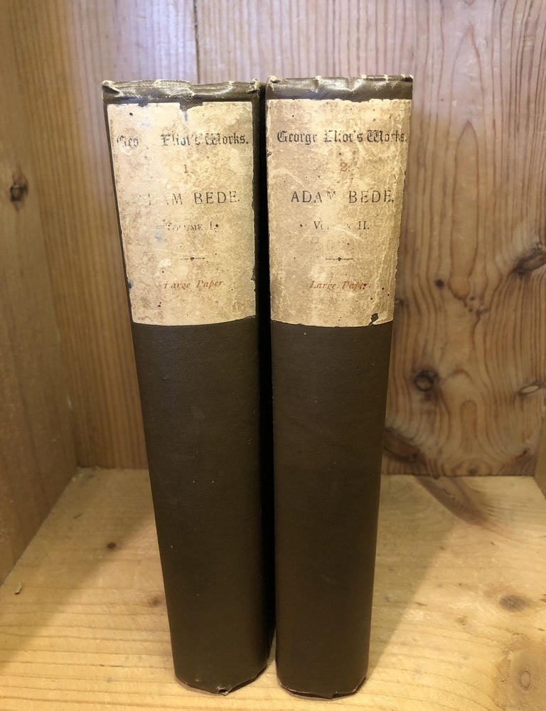 Item #502927 Adam Bede in Two Volumes. George Eliot.