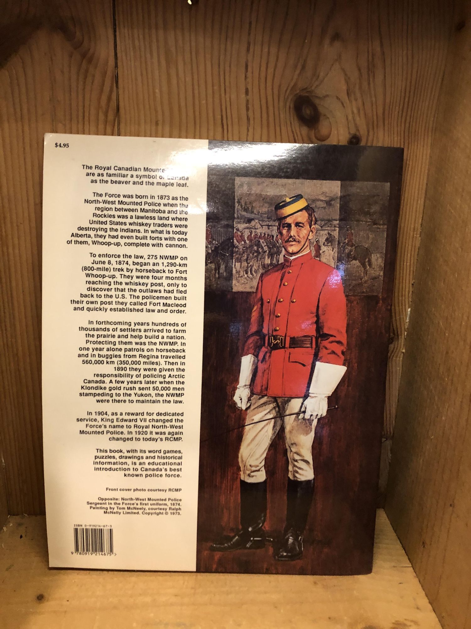 The Royal Canadian Mounted Police Activity Book | Tom Hunter