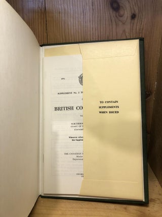 British Columbia Pilot, Volume II, Fifth Edition, 1969