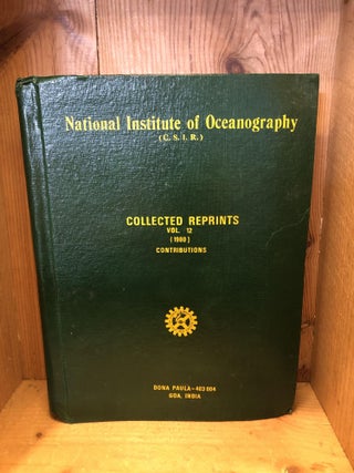 Item #503203 National Institute of Oceanography, Collected Reprints, Volume 12 (1980