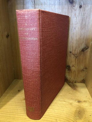 Item #503204 A Dictionary of Canadianisms on Historical Principles. Avis, Walter S