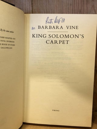King Solomon's Carpet