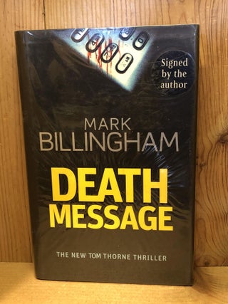 Item #503557 Death Message. Mark Billingham