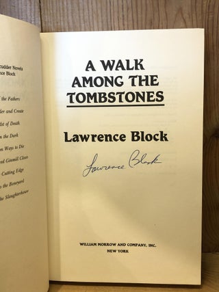 A Walk Among the Tombstones