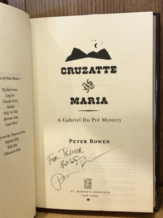 Cruzatte and Maria: A Montana Mystery Featuring Gabriel Du Pre